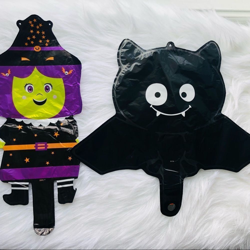 Happy Halloween 10 Pcs Foil Balloons Seasonal Decoration Party Supplies For Kids